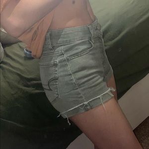 Army green shorts from Abercrombie! Size S